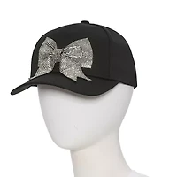 Olivia & Kate NEW YORK Bling Bow Tie Womens Baseball Cap