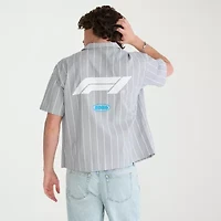 AEROPOSTALE Formula 1® Mens Short Sleeve Regular Fit Button-Down Shirt