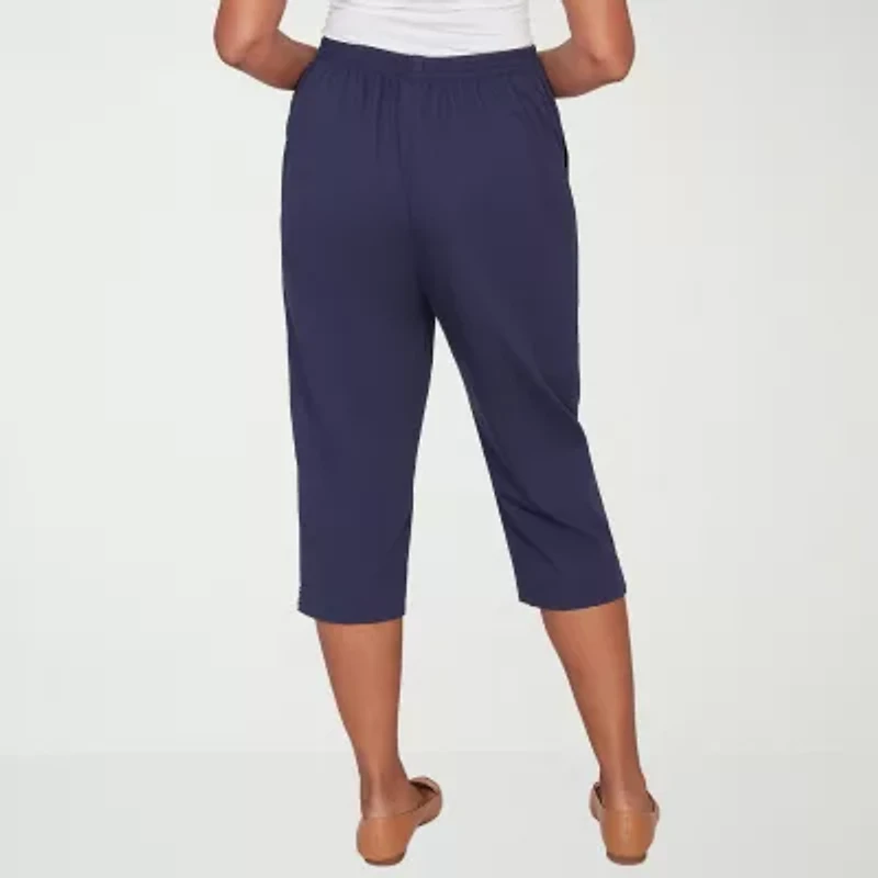 Alfred Dunner Lady Liberty Womens Straight Capri Pant