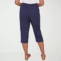 Alfred Dunner Lady Liberty Womens Straight Capri Pant