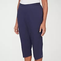 Alfred Dunner Lady Liberty Womens Straight Capri Pant