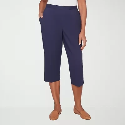 Alfred Dunner Lady Liberty Womens Straight Capri Pant