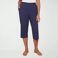 Alfred Dunner Lady Liberty Womens Straight Capri Pant