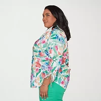 Alfred Dunner Womens Blouse