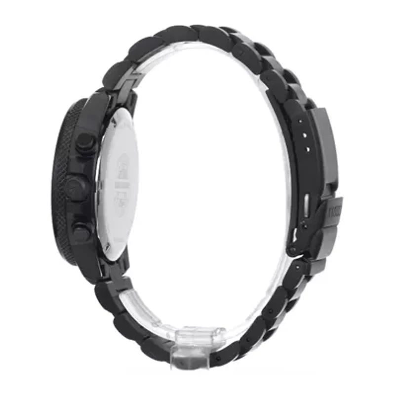Citizen Nighthawk Mens Chronograph Black Stainless Steel Bracelet Watch Ca0295-58e