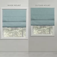 Exclusive Home Curtains Acadia Cordless Blackout Roman Shade