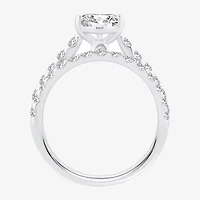 (H-I / SI1-SI2) Signature By Modern Bride Womens 2 1/2 CT. TW. Lab Grown White Diamond 14K Gold Pear Bridal Set