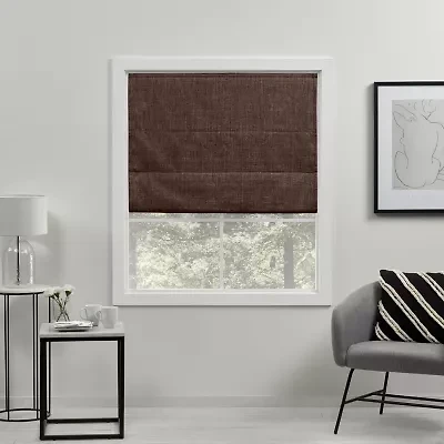 Exclusive Home Curtains Acadia Cordless Blackout Roman Shade