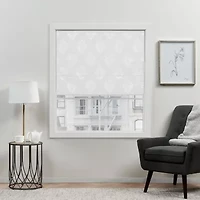 Exclusive Home Curtains Marseilles Damask Cordless Blackout Roman Shade