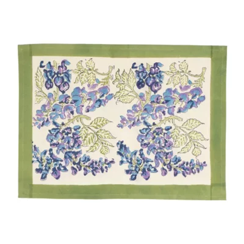 Couleur Nature Wisteria 6-pc. Placemats