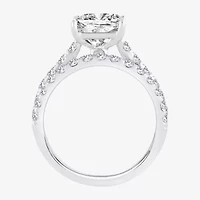 (H-I / SI1-SI2) Signature By Modern Bride Womens 2 1/2 CT. TW. Lab Grown White Diamond 14K Gold Princess Bridal Set