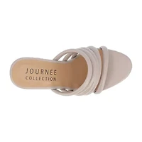 Journee Collection Womens Cynthie Wedge Sandals