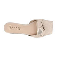 Journee Collection Womens Dianah Flat Sandals