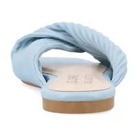 Journee Collection Womens Emalynn Flat Sandals