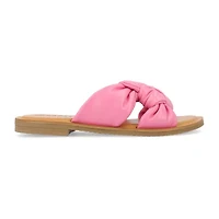 Journee Collection Womens Kianna Flat Sandals