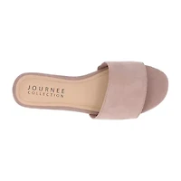 Journee Collection Womens Kolinna Flat Sandals