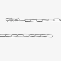 Made in Italy Womens Sterling Silver 20 Inch Link Necklace