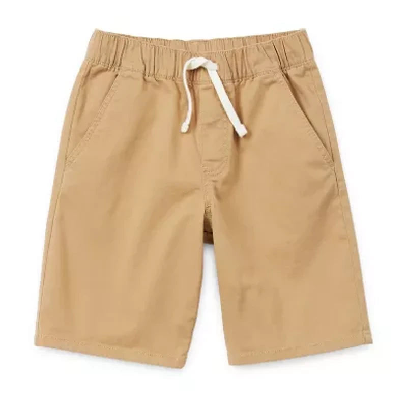 Thereabouts Pull-On Little & Big Kid Boys Stretch Fabric Adjustable Waist Jogger Short