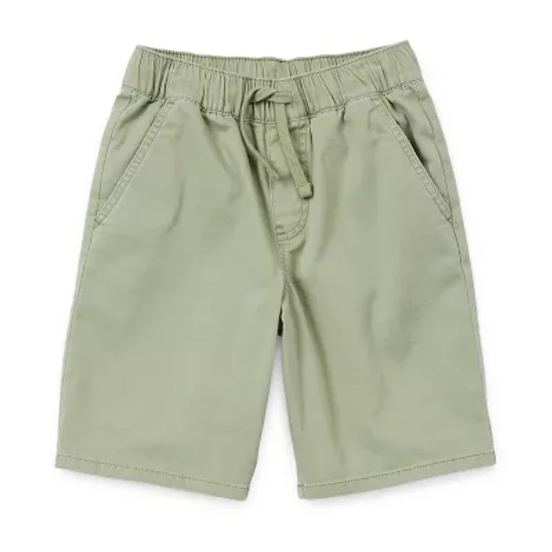 Thereabouts Pull-On Little & Big Kid Boys Stretch Fabric Adjustable Waist Jogger Short