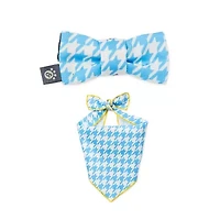 Paw & Tail Dog Bowtie Bandana Set