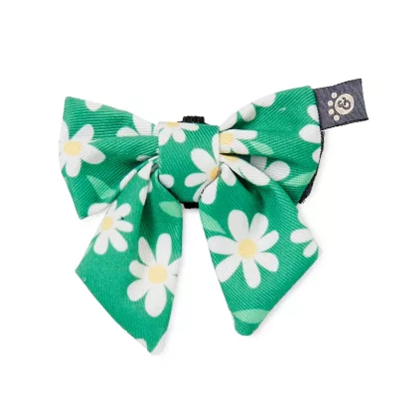 Paw & Tail Floral Dog Bandana Bow Set