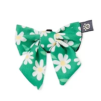 Paw & Tail Floral Dog Bandana Bow Set