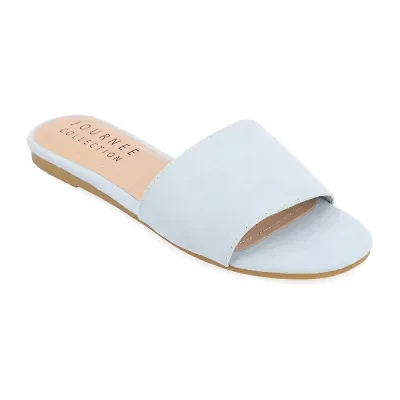Journee Collection Womens Kolinna Flat Sandals