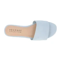 Journee Collection Womens Kolinna Flat Sandals