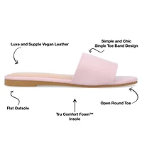 Journee Collection Womens Kolinna Flat Sandals