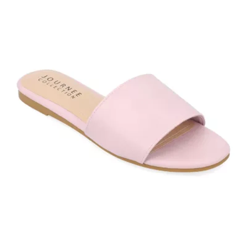 Journee Collection Womens Kolinna Flat Sandals
