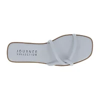 Journee Collection Womens Lauda Flat Sandals