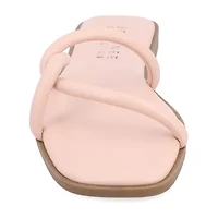 Journee Collection Womens Lauda Flat Sandals