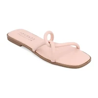 Journee Collection Womens Lauda Flat Sandals