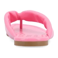 Journee Collection Womens Kyleen Flat Sandals