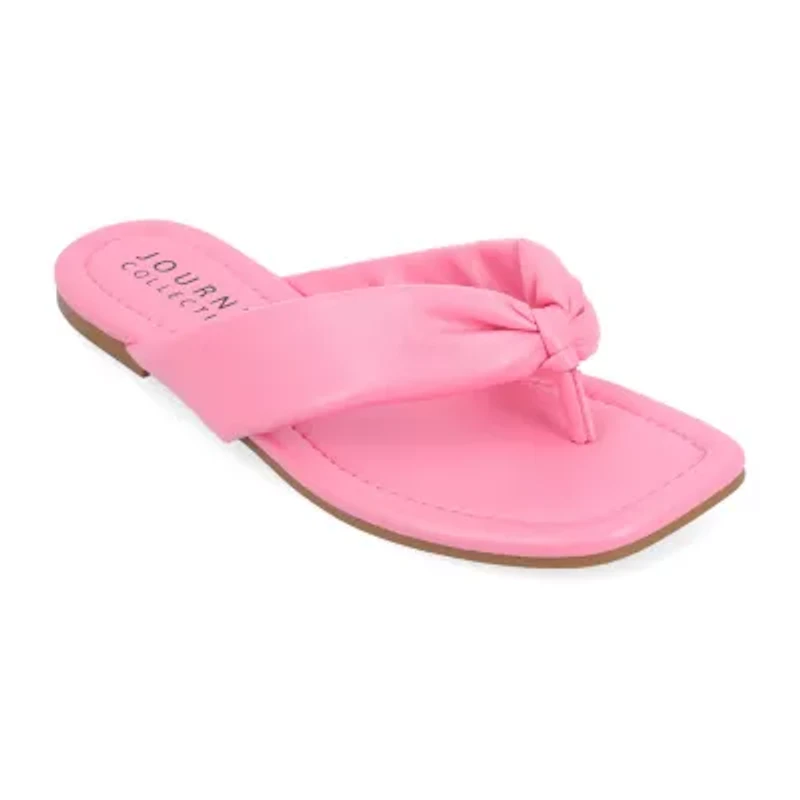 Journee Collection Womens Kyleen Flat Sandals