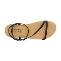 Journee Collection Womens Odelia Ankle Strap Flat Sandals