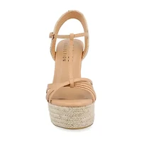 Journee Collection Womens Yara Wedge Sandals