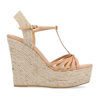 Journee Collection Womens Yara Wedge Sandals
