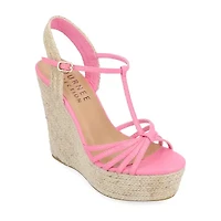 Journee Collection Womens Yara Wedge Sandals