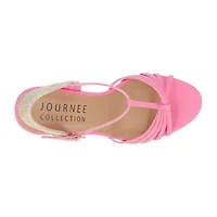 Journee Collection Womens Yara Wedge Sandals