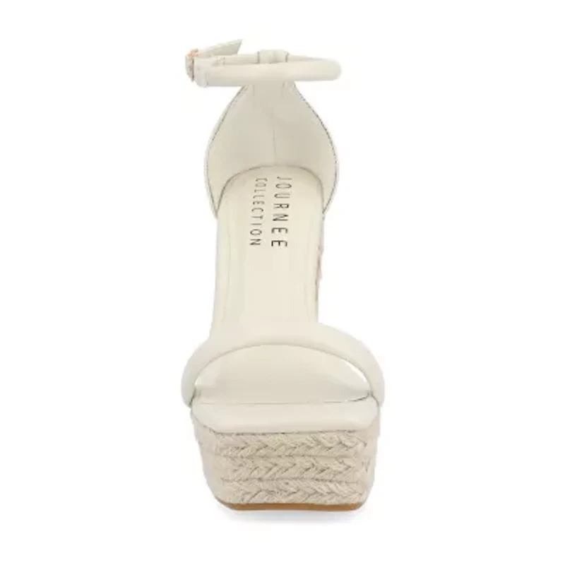 Journee Collection Womens Olesia Wedge Sandals
