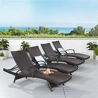 Adjustable 4-pc. Lounge Chair