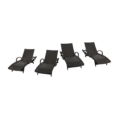 Adjustable 4-pc. Lounge Chair