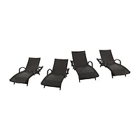 Adjustable 4-pc. Lounge Chair