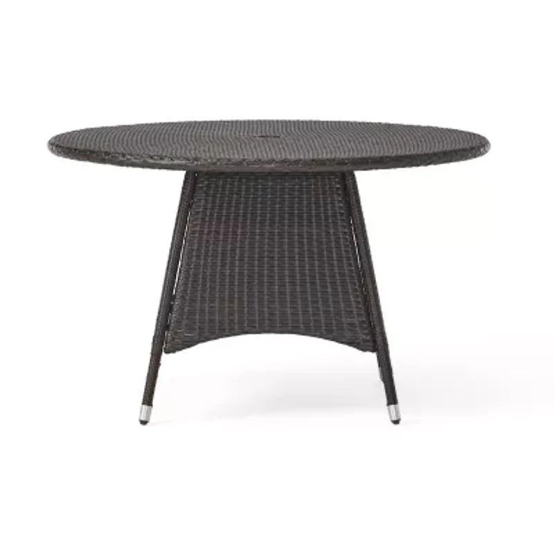 5-pc. Cushioned Circle Dining Set