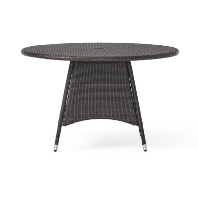 5-pc. Cushioned Circle Dining Set