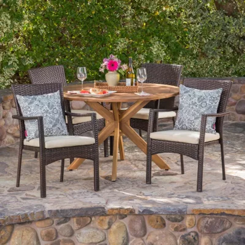 5-pc. Circle Dining Set