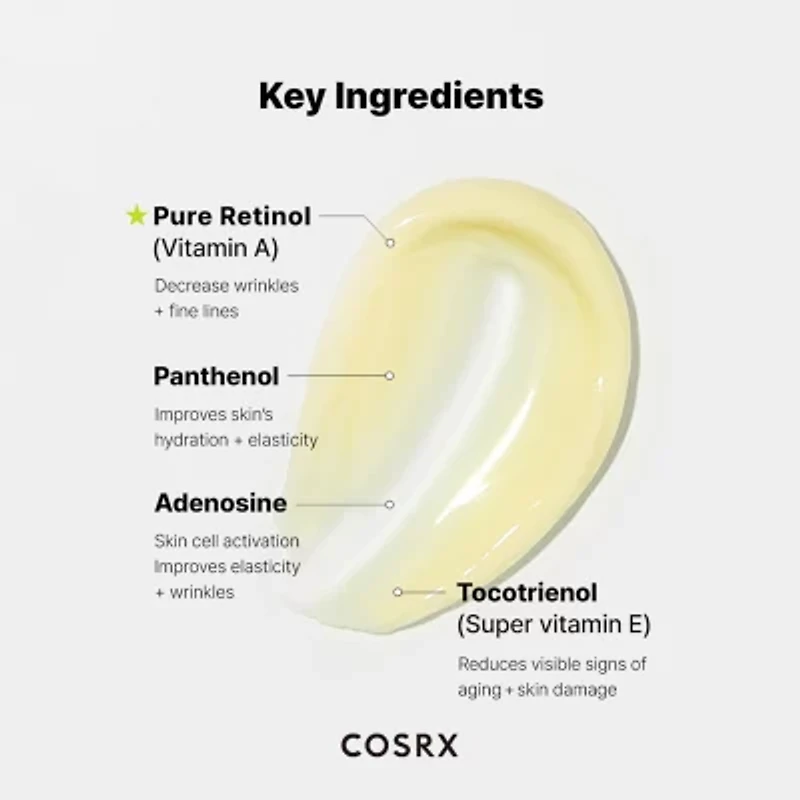 Cosrx The Retinol 0.1 Cream Face Treatment