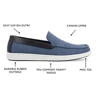 Vance Co Corey Mens Round Loafers