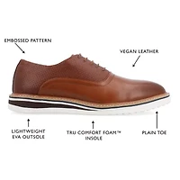 Vance Co Weber Mens Round Closed Toe Oxford Shoes